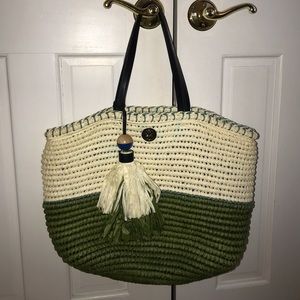 Tory Burch straw tote
